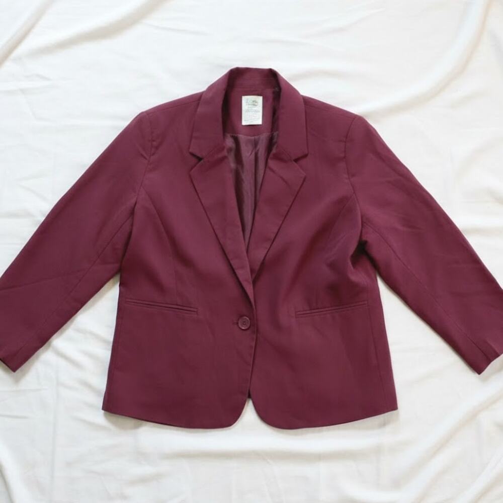 Ci Sono Outerwear Red Blazer Juniors XLarge Womens Medium